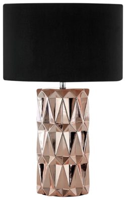 Jaxon - Ceramic - Table Lamp - Black